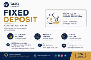 Fixed Deposit investment options in Delhi NCR by GCIC Finserve