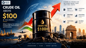 Crude oil above $100 and its impact on Indian investors, inflation, fuel prices and the stock market