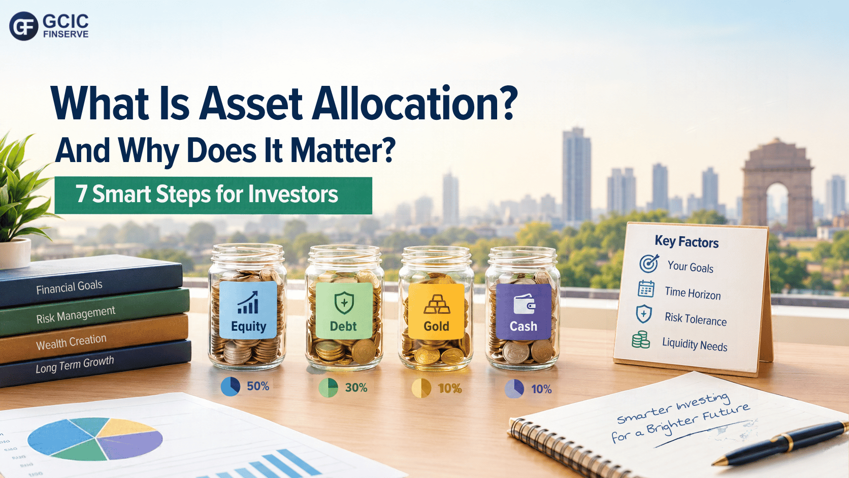 What is asset allocation – equity, debt, gold and cash explained for Delhi NCR investors